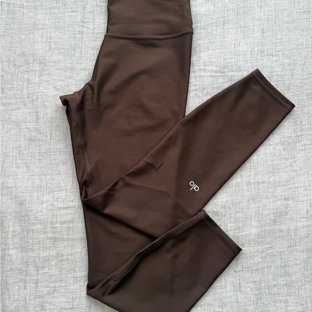 ALO Yoga Chocolate Brown Leggings
